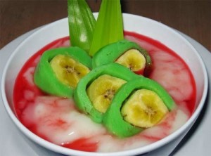 Cara Membuat Es Pisang Ijo