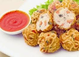 Cara Membuat Bola Bola Mie