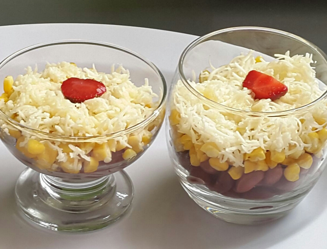 Resep Jasuke (Jagung Susu Keju) Manis Enak
