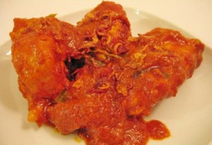 Resep Semur Ayam Pedas Cabe Merah Mantap