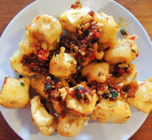 resep tahu cabai garam