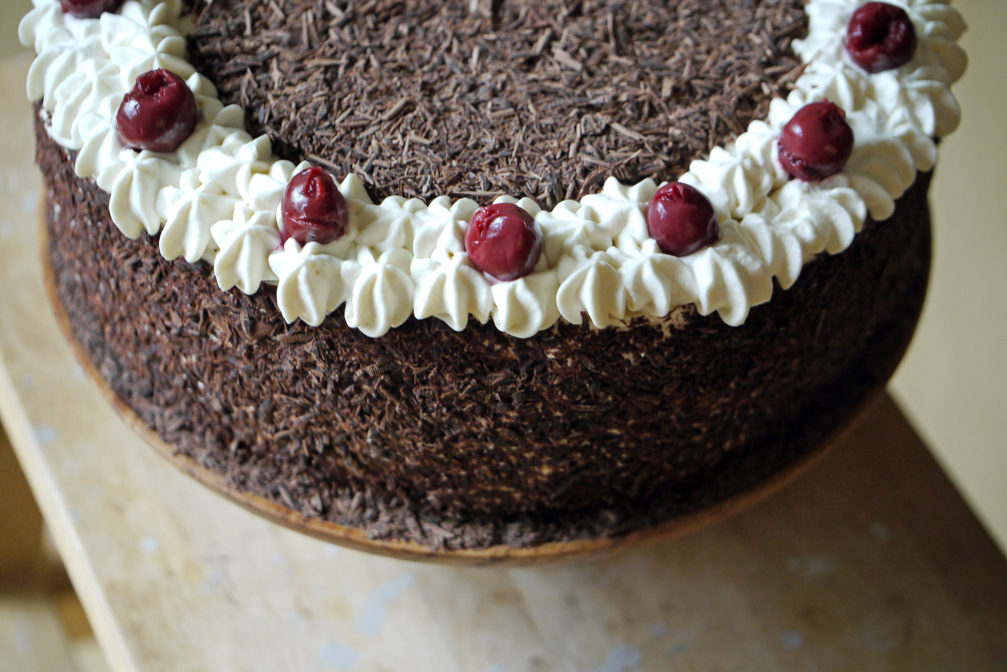 black forest cake
