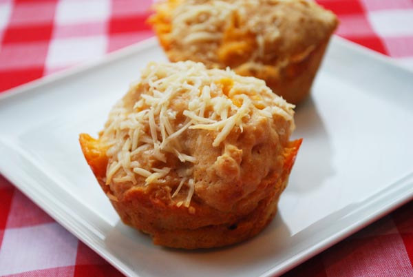 muffin-keju